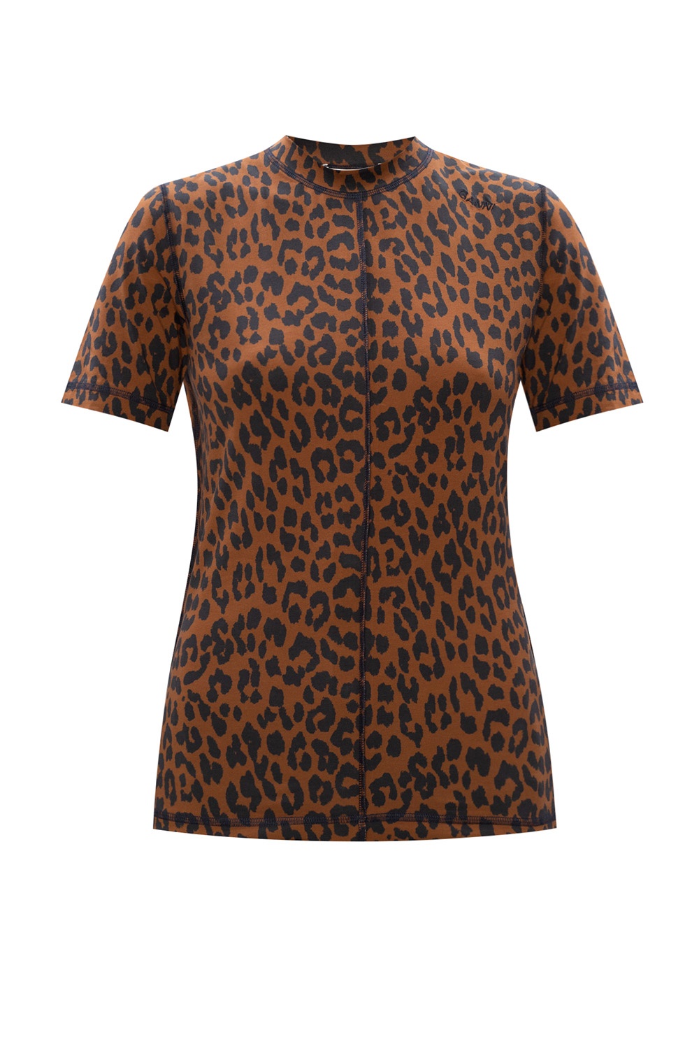 Ganni discount leopard sweater